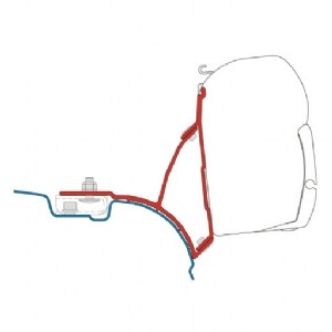 Fiamma F45 Awning Mounting Kit VW T5 Transporter MV UK (98655-648)