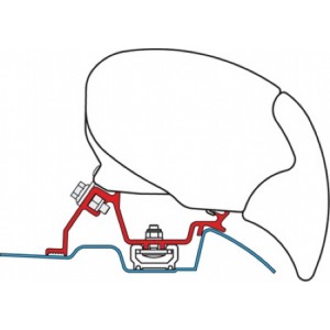 Fiamma awning kit Sprinter Roof rail (98655-772)