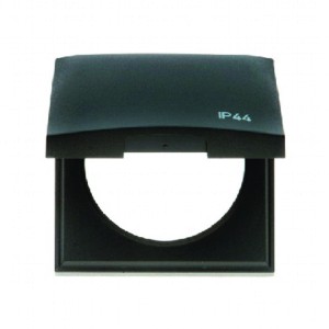 Berker Ip44 Hinge Cover Anthracite (21255a)