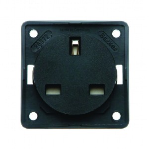 Berker 13AMP Socket Anthracite (21221A)