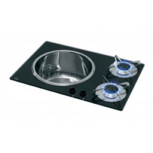 CAN 2 Burner Hob And Sink Unit for Campervan