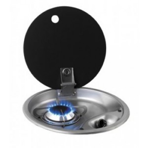 CAN Single Burner Gas Hob With Lid