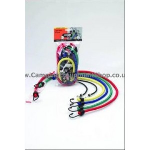 Jumbo Assorted Bungee 6 Pack