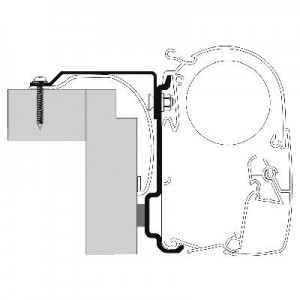 Omnistor Awning Adapter Laika X Adapter - serie 5 - 3 pcs. Omnistor 50501000