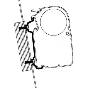 Omnistor Awning Adapter Ford Transit high roof - serie 5 - (2 pcs.) Omnistor 50500400