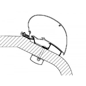 Omnistor Awning Installation Kit LMC Liberty TI / TEC adapter - serie 6 - 3.00m Omnistor 50610330