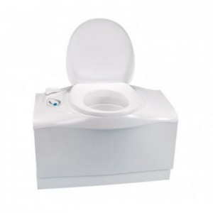 Thetford C402 cassette toilet with flush water tank Left Hand