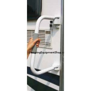 Security Handle for Motorhome doors 46 Grey