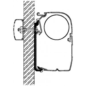 Omnistor Awning Adapter Flat adapter - serie 5 - 3.00m Omnistor 50510730