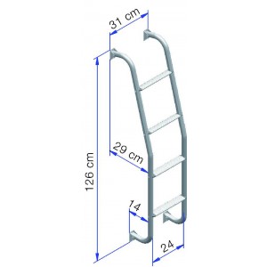 Ladder Van 4 steps