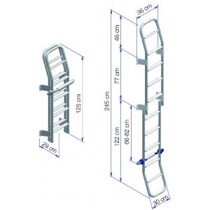 Omnistor Ladder Omni-Ladder Ducato-Jumper-Boxer