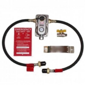 Gas Automatic Changeover Kit 2 Cylinder With Ball Valve