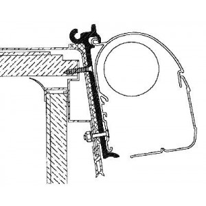 Omnistor Awning Adapter Rapido Club Version 95 (3 pcs.) > 2000 Omnistor 50000018