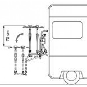 Omnistor Bike Carrier Omni-Bike Lift Burstner Omnistor 18900500