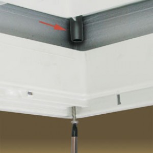 Omnistor Rooflight Additional kit roof 40-60mm Omnistor 63000300