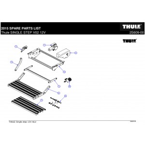 Omnistor REPAIR KIT RIVET V2001 for Single Step V02 12v