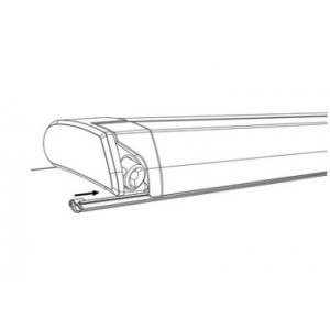 Thule QuickFit installation Set for roof mounting THULE Omnistor 6200 / 9200 awnings - 4,00m